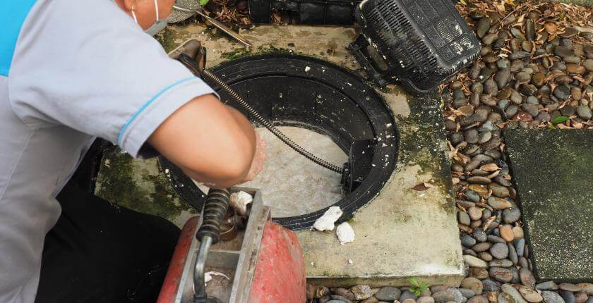 septic tank cleaning in Liversedge